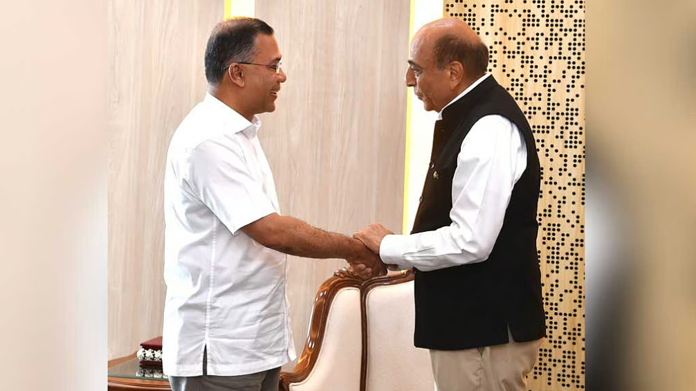 প্রধানমন্ত্রীর সঙ্গে প্রথম সৌজন্য সাক্ষাৎ ভারতীয় দূত ত্রিবেদীর