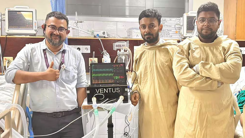 ‘কম খরচে’ দেশেই ভেন্টিলেটর তৈরির আশা দেখাচ্ছেন ৩ গবেষক