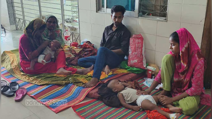 হাম উপসর্গে তিন জনের মৃত্যু, নতুন রোগী ১২২৮
