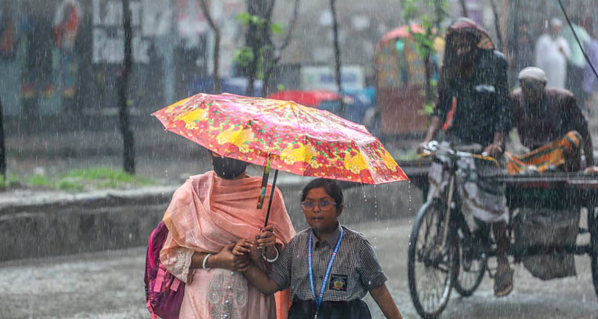 ঢাকাসহ সব বিভাগে কম-বেশি বৃষ্টির আভাস