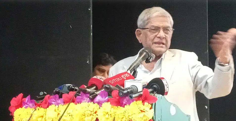 ‘হাসিনার ভাষায়’ কথা বলছে বিরোধী দল: মির্জা ফখরুল