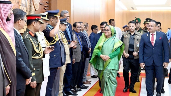 সৌদিআরব গেলেন মাননীয় প্রধানমন্ত্রী শেখ হাসিনা!