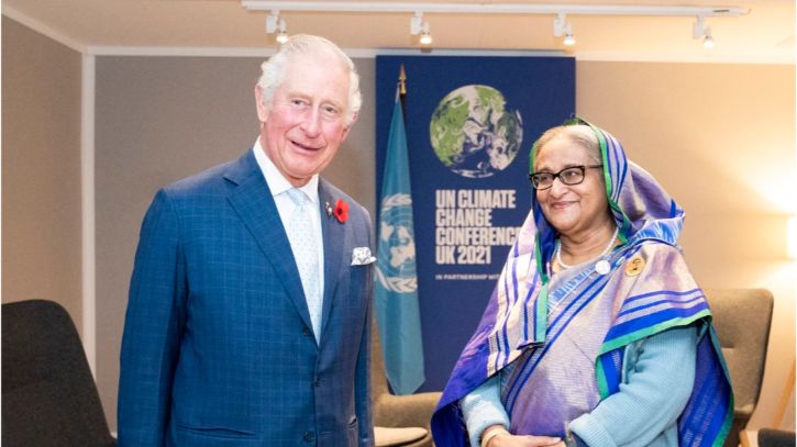 যুক্তরাজ্যের নতুন রাজার সংবর্ধনায় শেখ হাসিনা