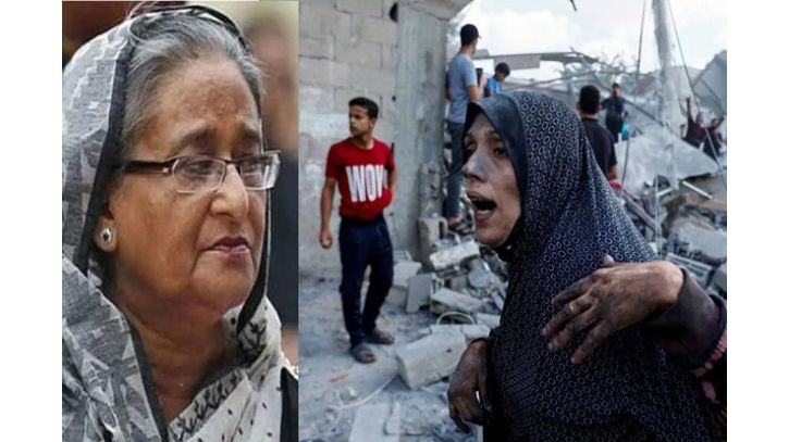বাংলাদেশ সবসময় ফিলিস্তিনের পাশে আছে: প্রধানমন্ত্রী