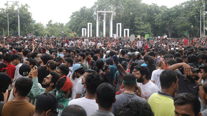 শিক্ষার্থীদের `এক দফা` ঘোষণাপত্রে যা বলা হয়েছে
