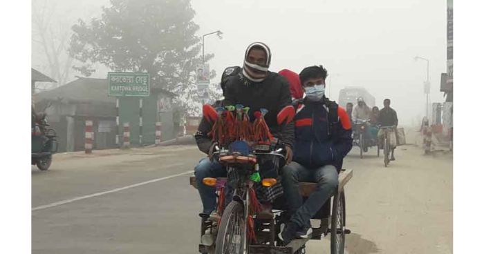 মাঘের শীতে কাঁপছে পঞ্চগড়