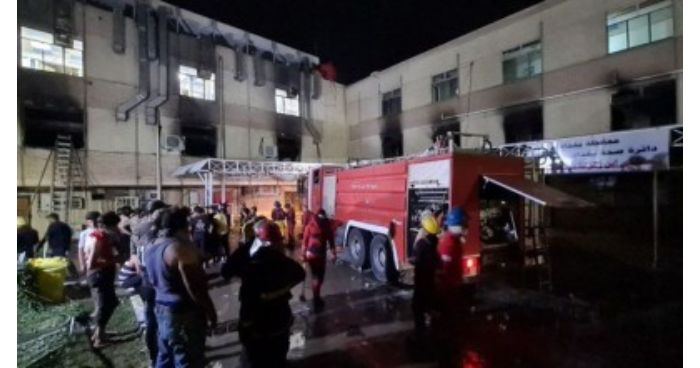 ইরাকে করোনা হাসপাতালে ভয়াবহ অগ্নিকান্ড, মৃতের সংখ্যা ৮২