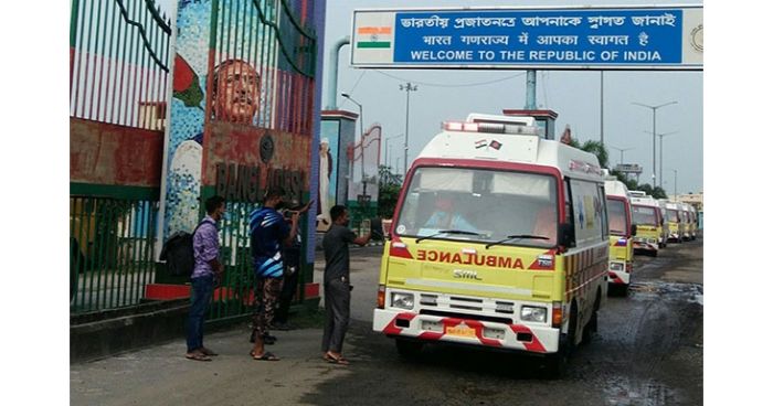দেশে পৌঁছেছে ভারতের উপহারের শেষ ৯ টি অ্যাম্বুলেন্স