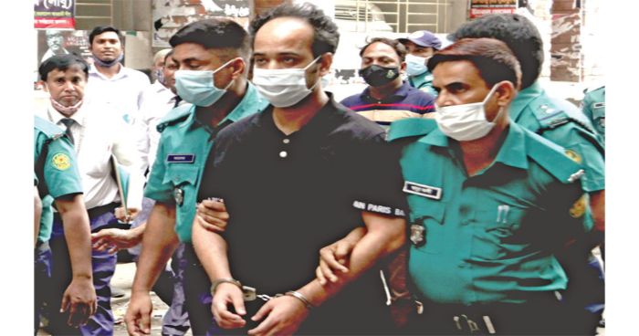 ইভ্যালির রাসেলকে এক দিনের রিমান্ড শেষে আদালতে হাজির করা হবে আজ