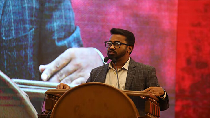 স্মরণসভায় উপদেষ্টাদের অনুপস্থিতি, ক্ষোভ প্রকাশ রাশেদ খানের