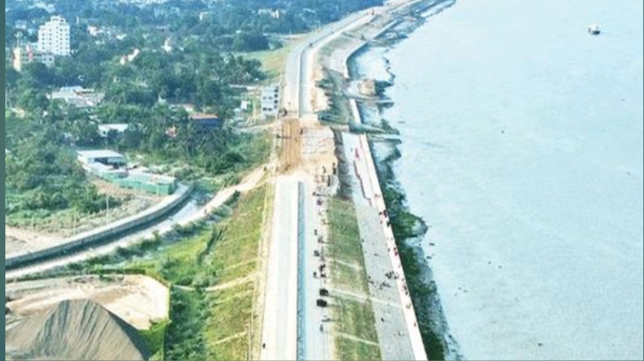 চট্টগ্রামে কালুরঘাট-চাক্তাই মেরিন ড্রাইভের ৮৫ শতাংশ কাজ সম্পন্ন