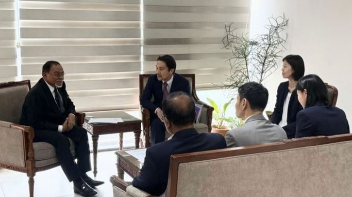জনপ্রশাসন উপদেষ্টার সাথে জাইকা প্রতিনিধিদলের সাক্ষাৎ