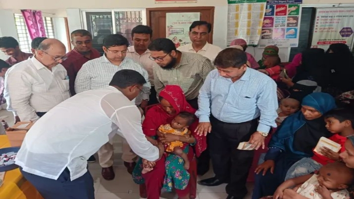 ভোলায় ২ লাখ ৮৮ হাজার ৯২২ শিশুকে হাম-রুবেলা টিকা দেওয়া হবে