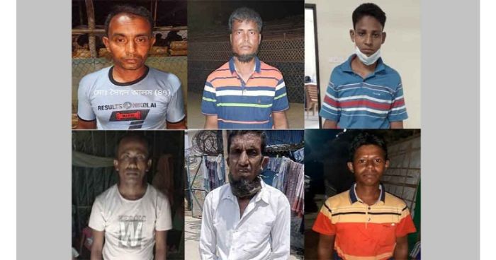 কক্সবাজারের টেকনাফ সীমান্ত দিয়ে ৬ রোহিঙ্গার অনুপ্রবেশ