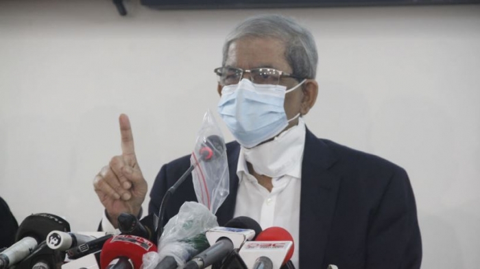 সরকার নির্বাচন ব্যবস্থাকে পুরোপুরি প্রহসনে পরিণত করেছে : ফখরুল