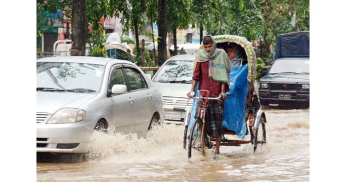 স্বস্তির বৃষ্টিতে নগরবাসীর অস্বস্তি
