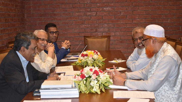 জাতীয় ঐকমত্য কমিশনের সঙ্গে খেলাফতে মজলিসের সংলাপ অনুষ্ঠিত