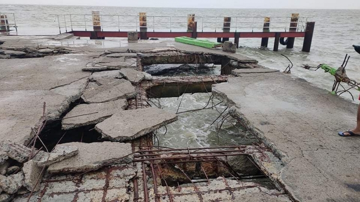 ঘূর্ণিঝড় যশ’র প্রভাবে সেন্টমার্টিন দ্বীপে ব্যাপক ভাঙন দেখা দিয়েছে