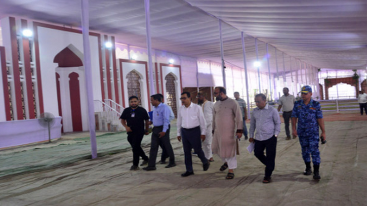 জাতীয় ঈদগাহে ঈদুল ফিতরের প্রধান জামাতের প্রস্তুতি সম্পন্ন