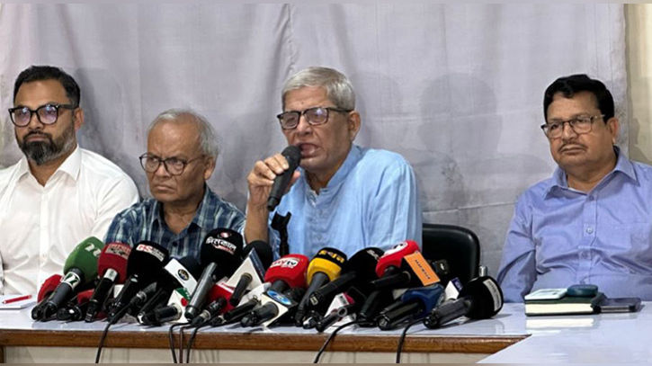 জামায়াতে ইসলামী কখনো সুস্থ চিন্তা করে না: মির্জা ফখরুল
