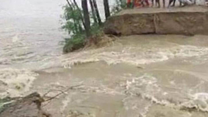 নবীগঞ্জ উপজেলার বিস্তীর্ণ এলাকা প্লাবিত