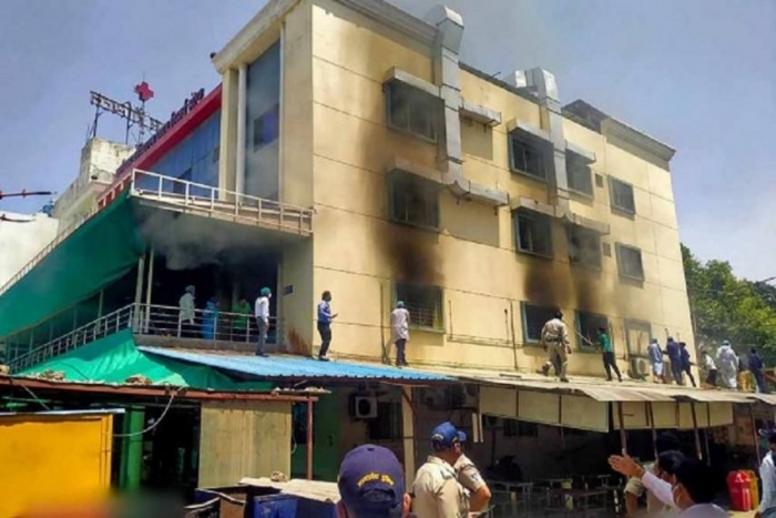 ভারতের মহারাষ্ট্রে আবারো হাসপাতালে আগুন
