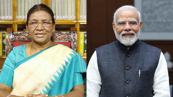 স্বাধীনতা দিবসের শুভেচ্ছা ভারতের রাষ্ট্রপতি ও প্রধানমন্ত্রীর
