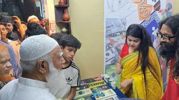 বইমেলায় জামায়াত আমীর, স্মরণ করলেন বায়ান্ন-একাত্তর