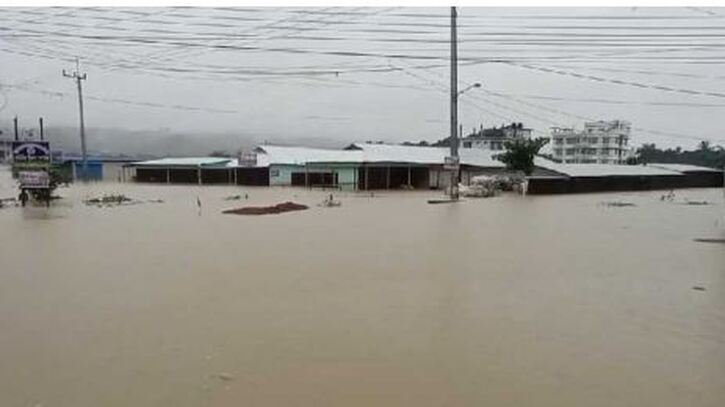 বন্যায় চরম বিপর্যয়ের মুখে খাগড়াছড়ি, ডুবেছে আশ্রয়কেন্দ্রও
