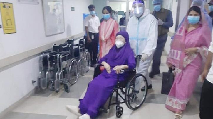 আজ বাসায় ফিরবেন খালেদা জিয়া