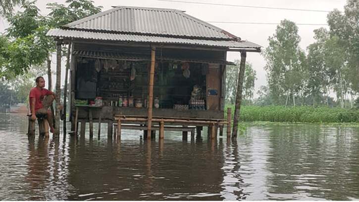 লালমনিরহাটের নিম্মাঞ্চলে বন্যার আশঙ্কা