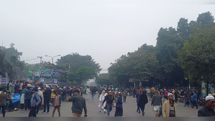 খালেদা জিয়ার জানাজায় যোগ দিতে আসছে মানুষ, নিরাপত্তা জোরদার