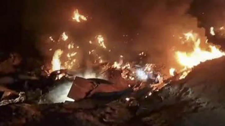 ভারতের রাজস্থানে মিগ-২১ জঙ্গি বিমান বিধ্বস্ত
