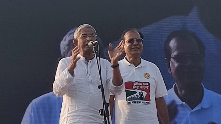 আ.লীগ দেশ বেচে দিয়েও তিস্তার একফোঁটা পানি আনতে পারে নাই: ফখরুল