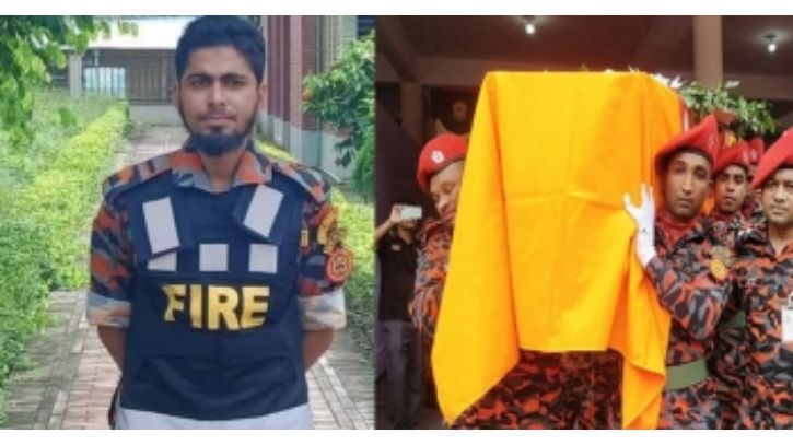 খুলনার ফায়ার ফাইটার শাকিলকে চোখের জলে শেষ বিদায়