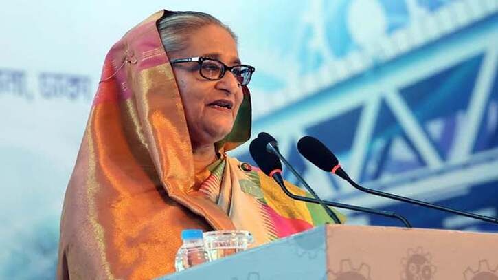 উন্নয়ন ত্বরান্বিত করতে টেকসই কৌশল উদ্ভাবনের আহ্বান প্রধানমন্ত্রীর