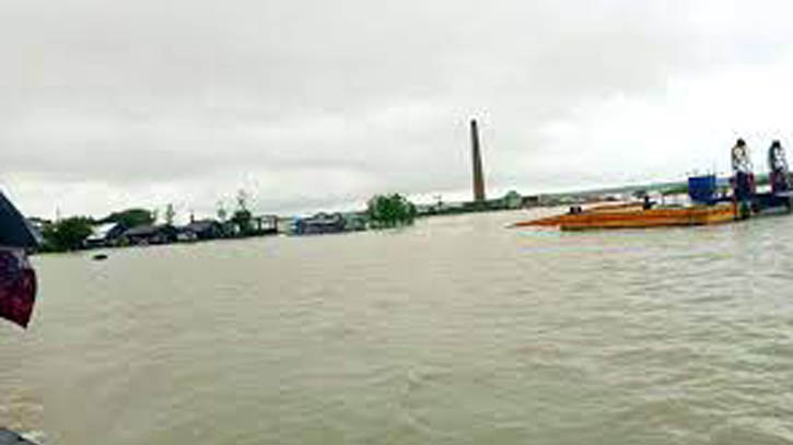 পায়রা ও বিষখালি নদীতে পানি বৃদ্ধি, বরগুনায় নিম্নাঞ্চল প্লাবিত