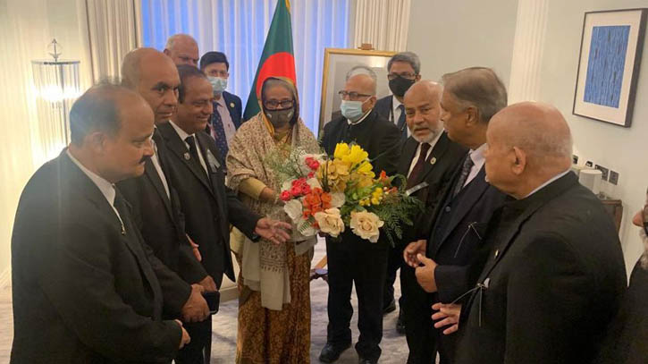 প্রধানমন্ত্রীকে স্বাগত জানাল যুক্তরাজ্য আওয়ামী লীগ
