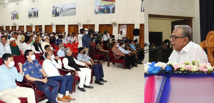 সবাইকে একসাথে কাজ করার আহ্ববান রাষ্ট্রপতির