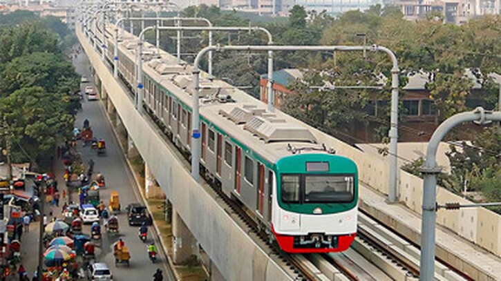 আগামী শনিবার চালু হচ্ছে মেট্রোরেল