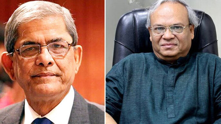 ময়লার গাড়ি ভাঙচুরের মামলায় ফখরুল ও রিজভী ‘খালাস’