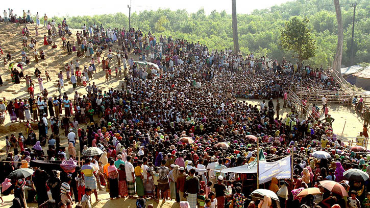 আন্তর্জাতিক সম্প্রদায়ের সহায়তা ছাড়া রোহিঙ্গা প্রত্যাবাসন সম্ভব নয়