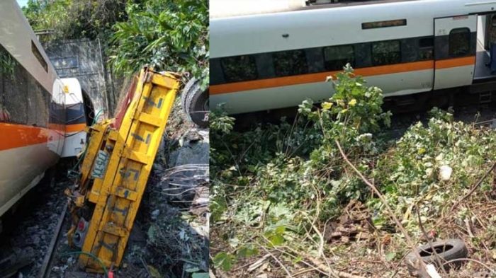 তাইওয়ানে ট্রেনের লাইনচ্যুতির ঘটনায় নিহতের সংখ্যা বেড়ে ৫১ জন