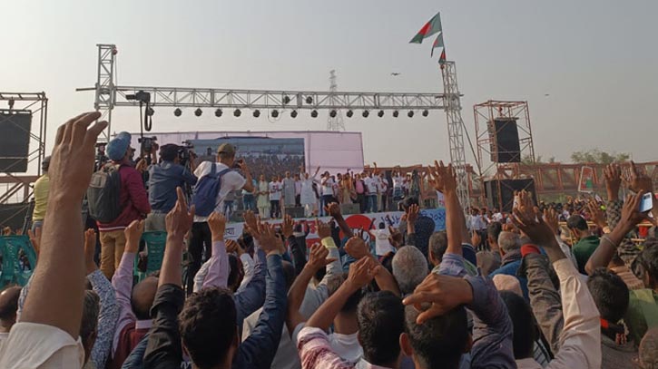 ‘জাগো বাহে তিস্তা বাঁচাই’ স্লোগানে কর্মসূচি শুরু