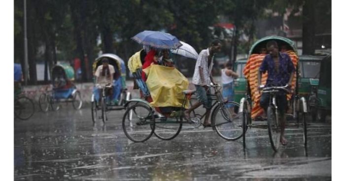 দেশের অধিকাংশ জায়গায় বৃষ্টির পূর্বাভাস আজ