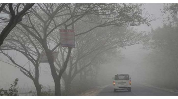 দিনাজপুরের হিলিতে ফের ঘনকুয়াশা