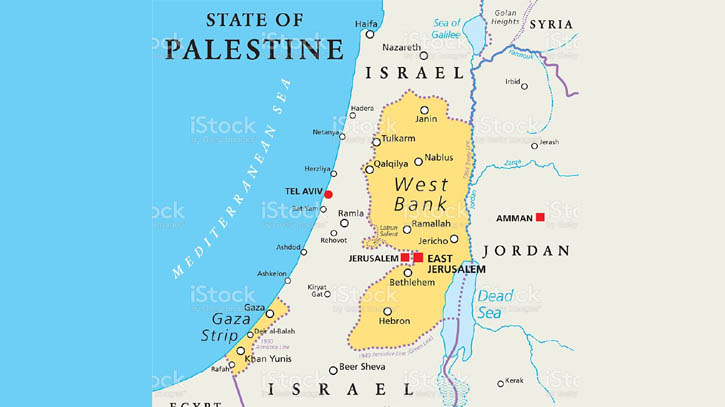 পশ্চিম তীরে ইসরাইলি সেনার গুলিতে ফিলিস্তিনি কিশোর নিহত