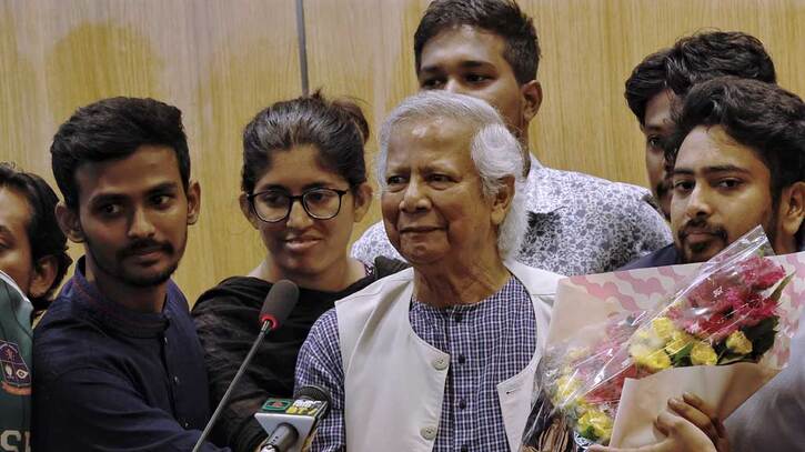 ছাত্রদের দেখানো পথেই এগিয়ে যাবে বাংলাদেশ: ইউনূস