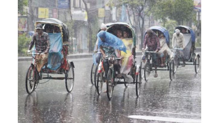 চার জেলায় বৃষ্টির আভাস