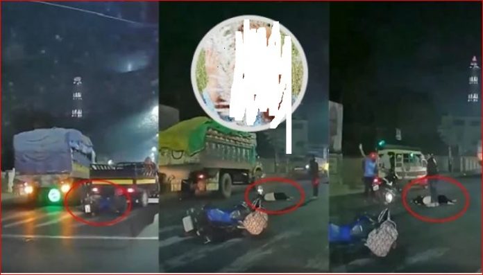 ট্রাকের ধাক্কায় অভিনেত্রীর ছিটকে পড়ার ভয়াবহ দৃশ্য ভাইরাল (ভিডিও)